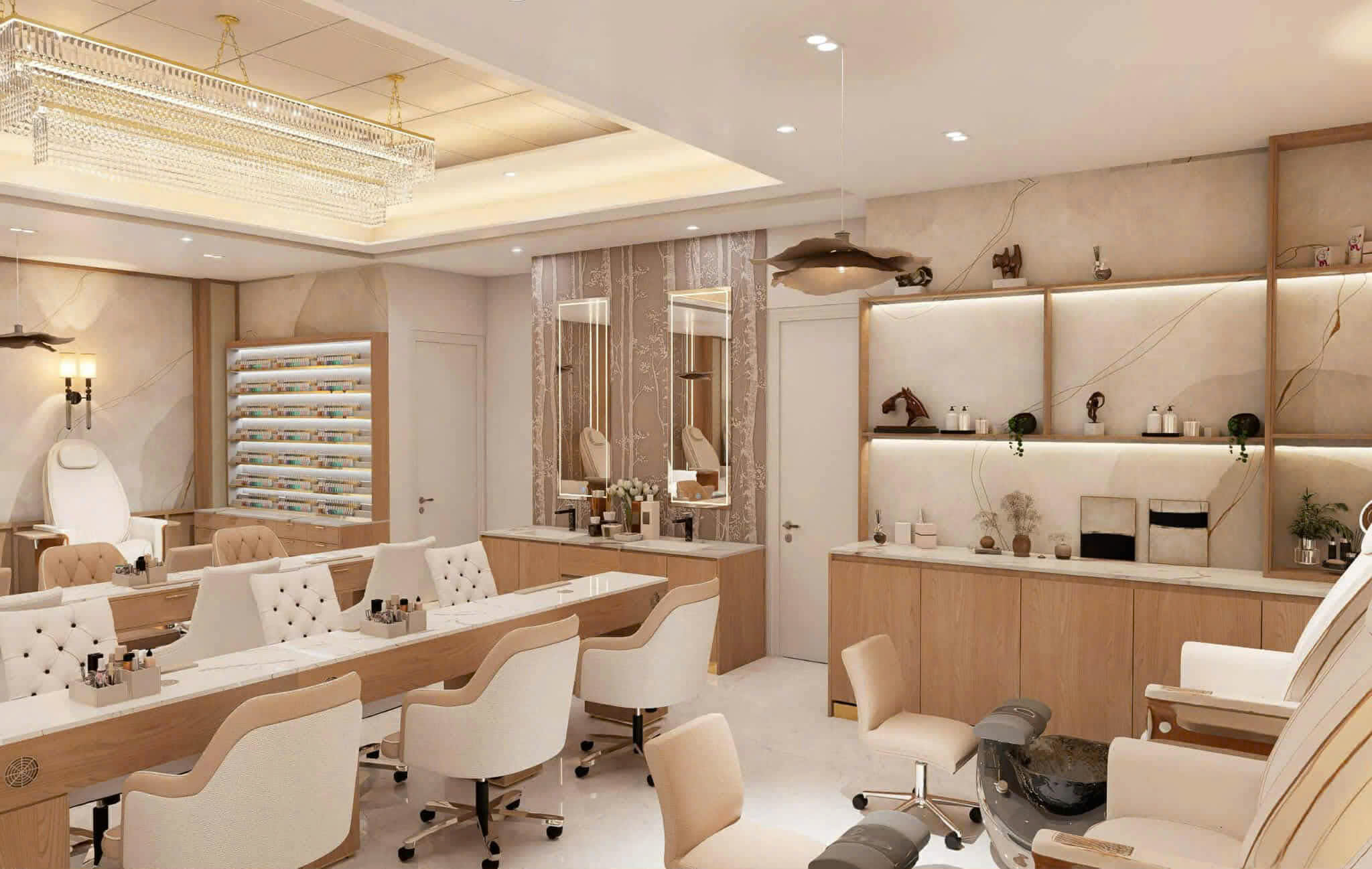 Luster Nails Background 10