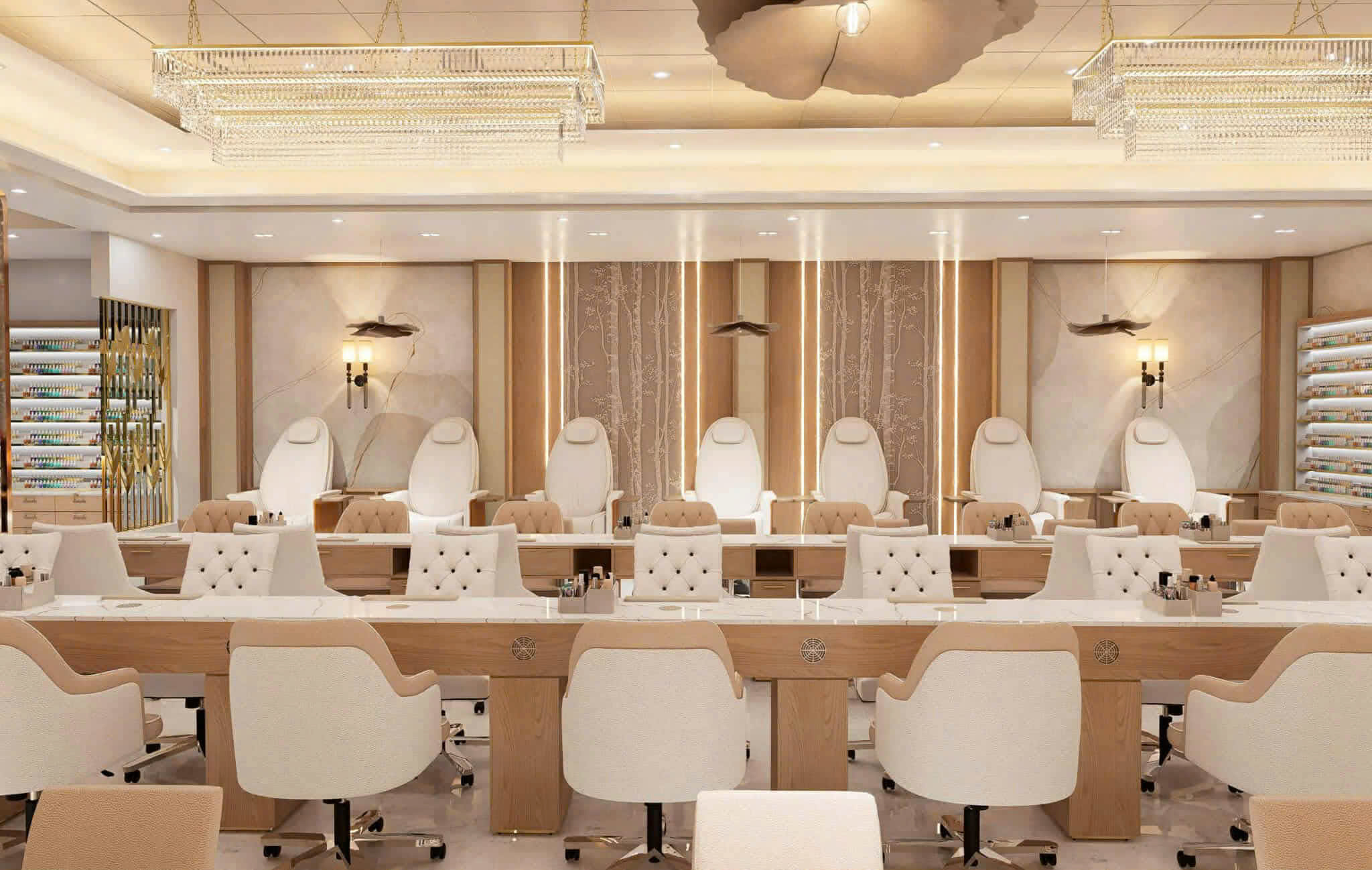 Luster Nails Background 6